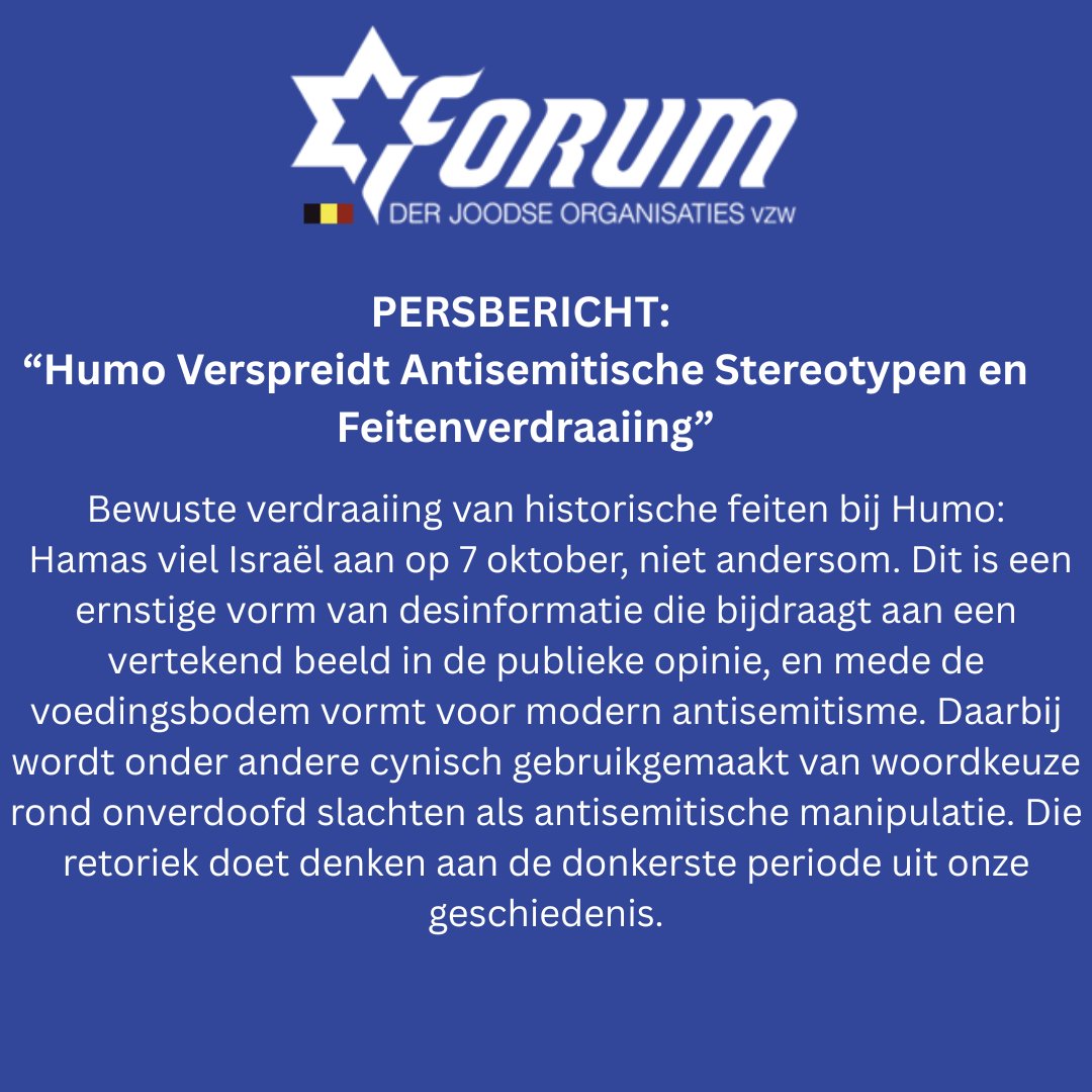 FORUM der Joodse Organisaties (@forumjo1) on Twitter photo 