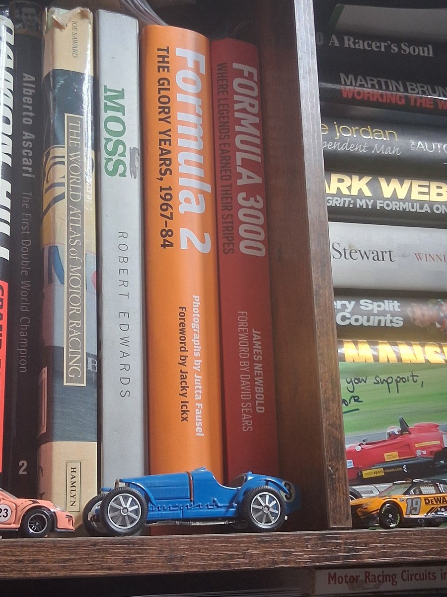 Received my F3000 book by <a href="/james_newbold/">James Newbold</a> (seen here alongside another good <a href="/EvroPublishing/">Evro Publishing</a> gem). Only a couple of chapters in (only got it yesterday afternoon), but so far very happy - lots and lots of interesting quotes from a wide spectrum of people,  great pictures and stats.