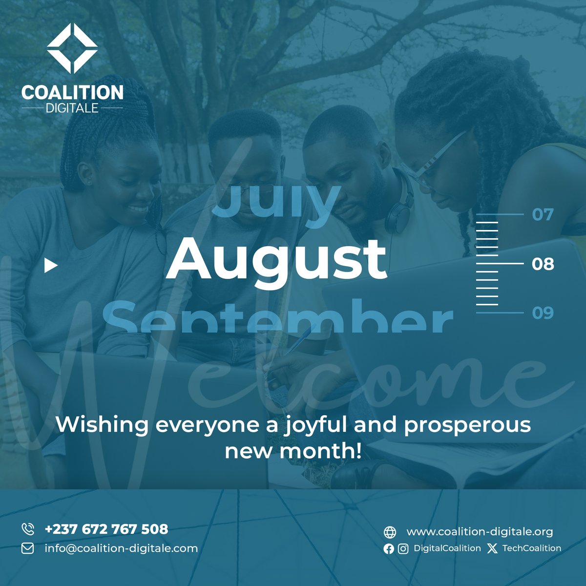 Digital Coalition (@techcoalition) on Twitter photo Happy New Month🚀
#August
 #MonthlyGoals 
#NewMonthNewMe
#Holidays
#CoalitionDigitale
#DigitalCoalition Happy New Month🚀
#August
 #MonthlyGoals 
#NewMonthNewMe
#Holidays
#CoalitionDigitale
#DigitalCoalition