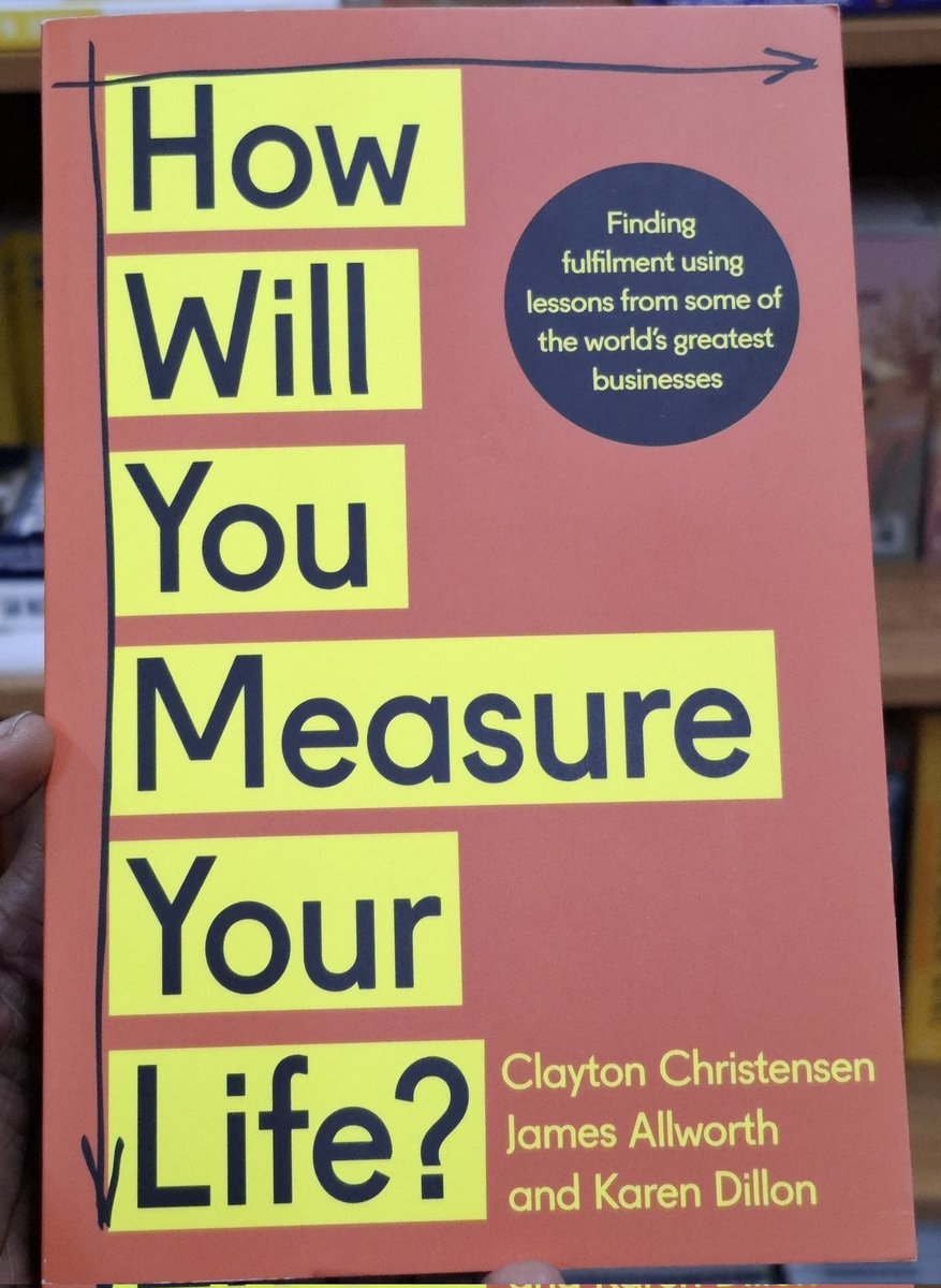 As we prepare for the <a href="/TheBookBreakfa1/">The Men’s Book Breakfast</a> Q3, here I got my copy at <a href="/NuriaStore/">The Home of African Books</a> 

The sign up will open soon.

Dear distinguished gentlemen, let us come together for a fruitful discussion.

The book 📖 is by hero the late Professor Clayton Christensen ✍🏾

<a href="/Nyaminge/">Nyaminge Tabu</a>