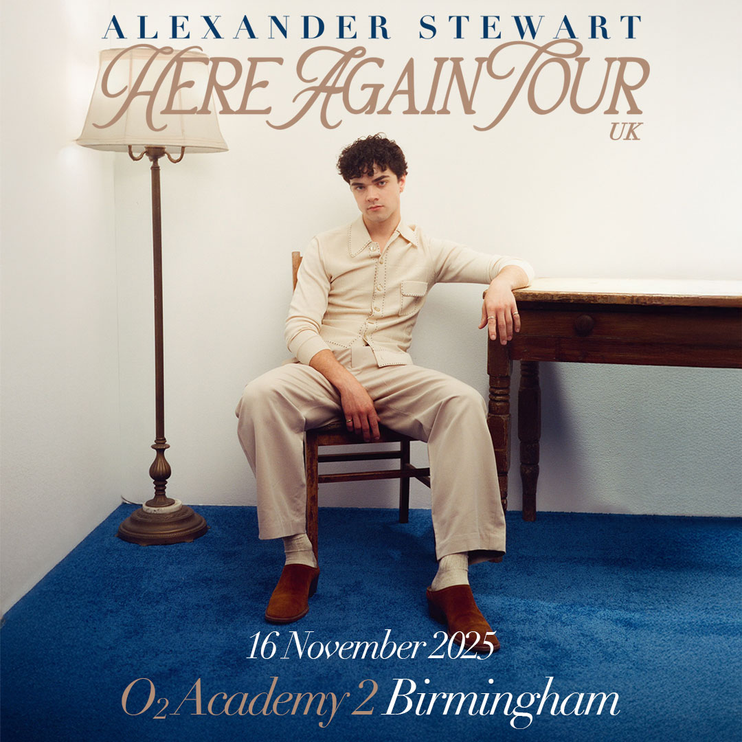 O2 Academy Birmingham (@o2academybham) on Twitter photo Tickets are on sale now for <a href="/_alexanderstew/">Alexander Stewart</a> - he's heading on tour with a stop at #O2AcademyBirmingham! Catch him live on Sun 16 Nov π
Grab your ποΈπ amg-venues.com/nInE50Wyr9P Tickets are on sale now for <a href="/_alexanderstew/">Alexander Stewart</a> - he's heading on tour with a stop at #O2AcademyBirmingham! Catch him live on Sun 16 Nov π
Grab your ποΈπ amg-venues.com/nInE50Wyr9P