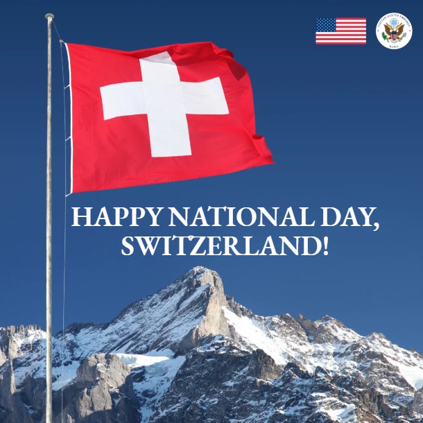 U.S. Embassy Bern tweet media