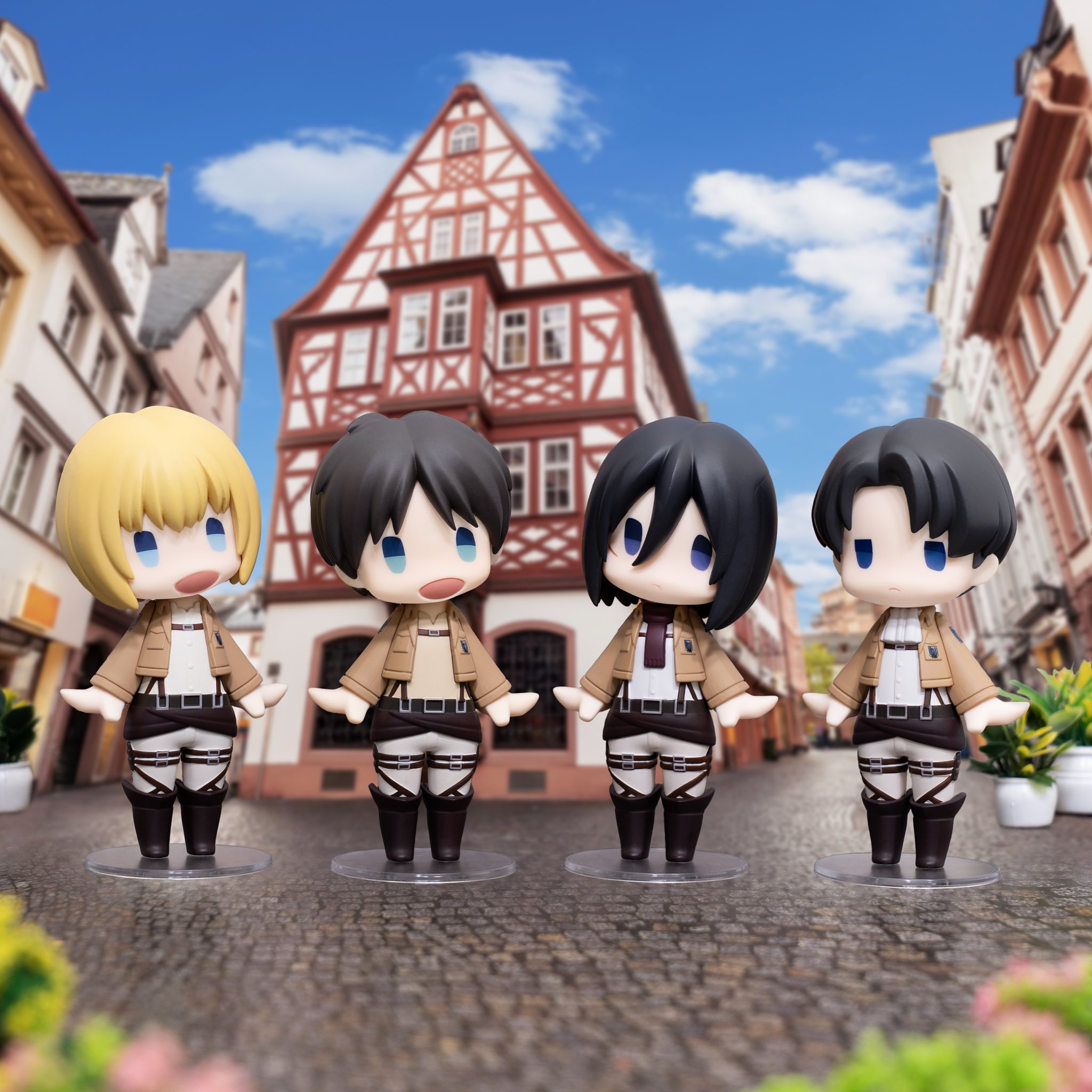 Hello! Good Smile 進撃の巨人　エレン　ミカサ　アルミン HELLO! GOOD SMILE on X: 