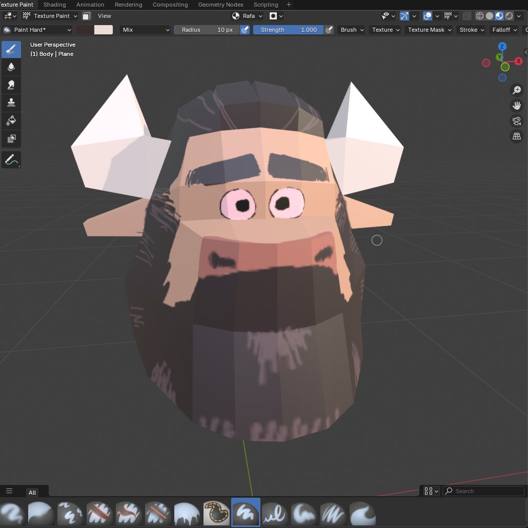 bighurso's tweet image. Some cute bull i&apos;m making with @13u11_