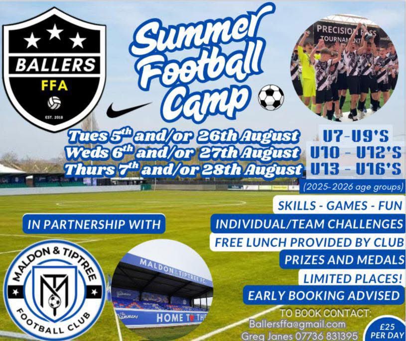 Maldon & Tiptree FC tweet media