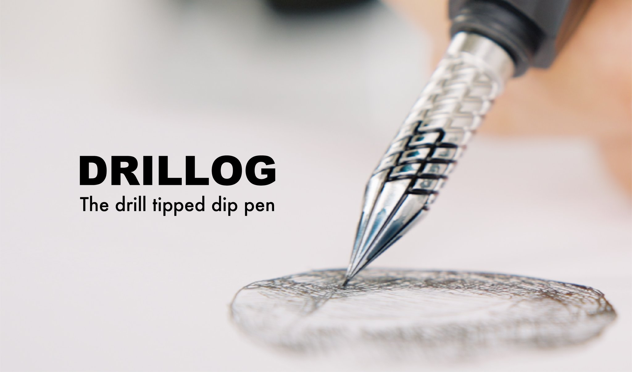 ドリログ　drillog DRILLOG | The drill tipped dip pen (@info_drillog) / X