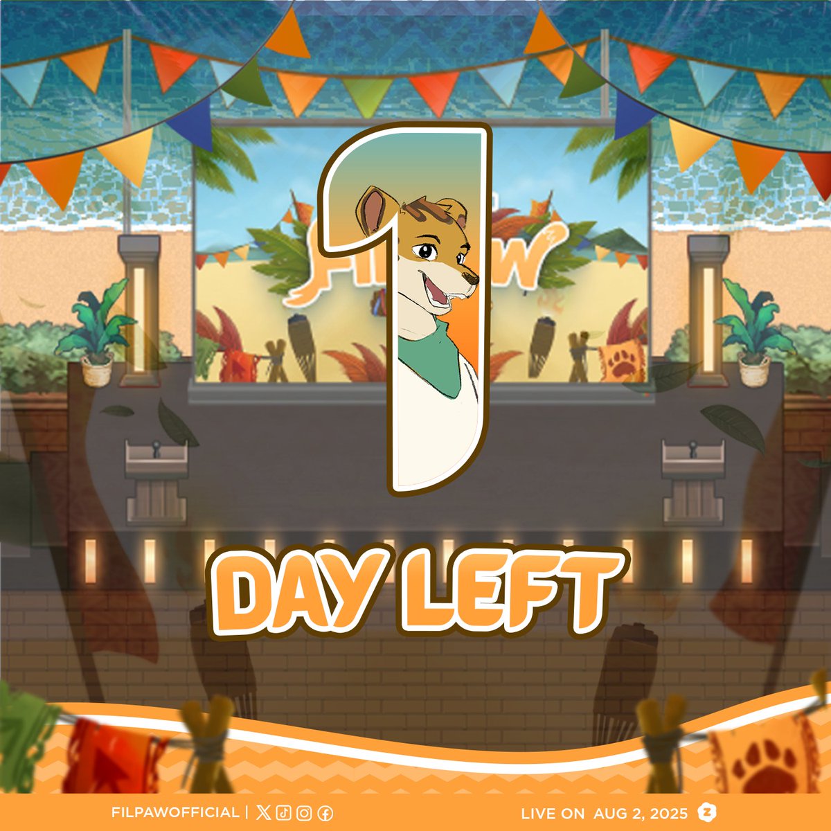 🌸 Arriving at Filpaw Station.. Paparating na sa Filpaw Station! ✨⭐️

JUST ONE DAY LEFT! 😤 Are you excited? Cause we are! 🐾

🥽 Get Ready to surf the waves! Because we are going live tomorrow! We cant wait to see everyone there!  🌊 

#FILPAW2025 #FILPAW #Pawsahero