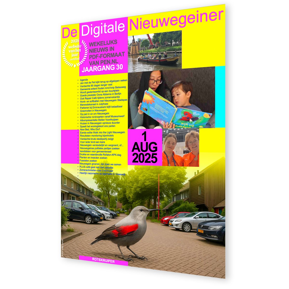 In Nieuwegein kennen we de rotskruiper. In de wijk Doorslag. Abacadabra? Welnee. Haal De Digitale Nieuwegeiner van deze week maar op. Dan wordt alles duidelijk: ap.lc/wLNIo