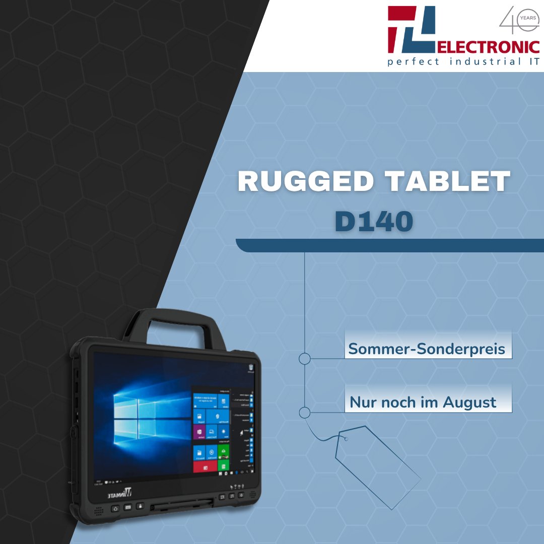 TL Electronic GmbH (@tl_electronic) on Twitter photo Nur noch im August gibt es volle Leistung und absolute Robustheit zum Sommer-Sonderpreis!
🔗 Entdecken:ow.ly/c7Cm50WxTiV
🔗 Ansprechpartner kontaktieren:ow.ly/rTjI50WxTiU
#tlelectronic #winmate #industrialit #industriepc #ruggedtablet #niedrigpreis #1apreisleistung Nur noch im August gibt es volle Leistung und absolute Robustheit zum Sommer-Sonderpreis!
🔗 Entdecken:ow.ly/c7Cm50WxTiV
🔗 Ansprechpartner kontaktieren:ow.ly/rTjI50WxTiU
#tlelectronic #winmate #industrialit #industriepc #ruggedtablet #niedrigpreis #1apreisleistung
