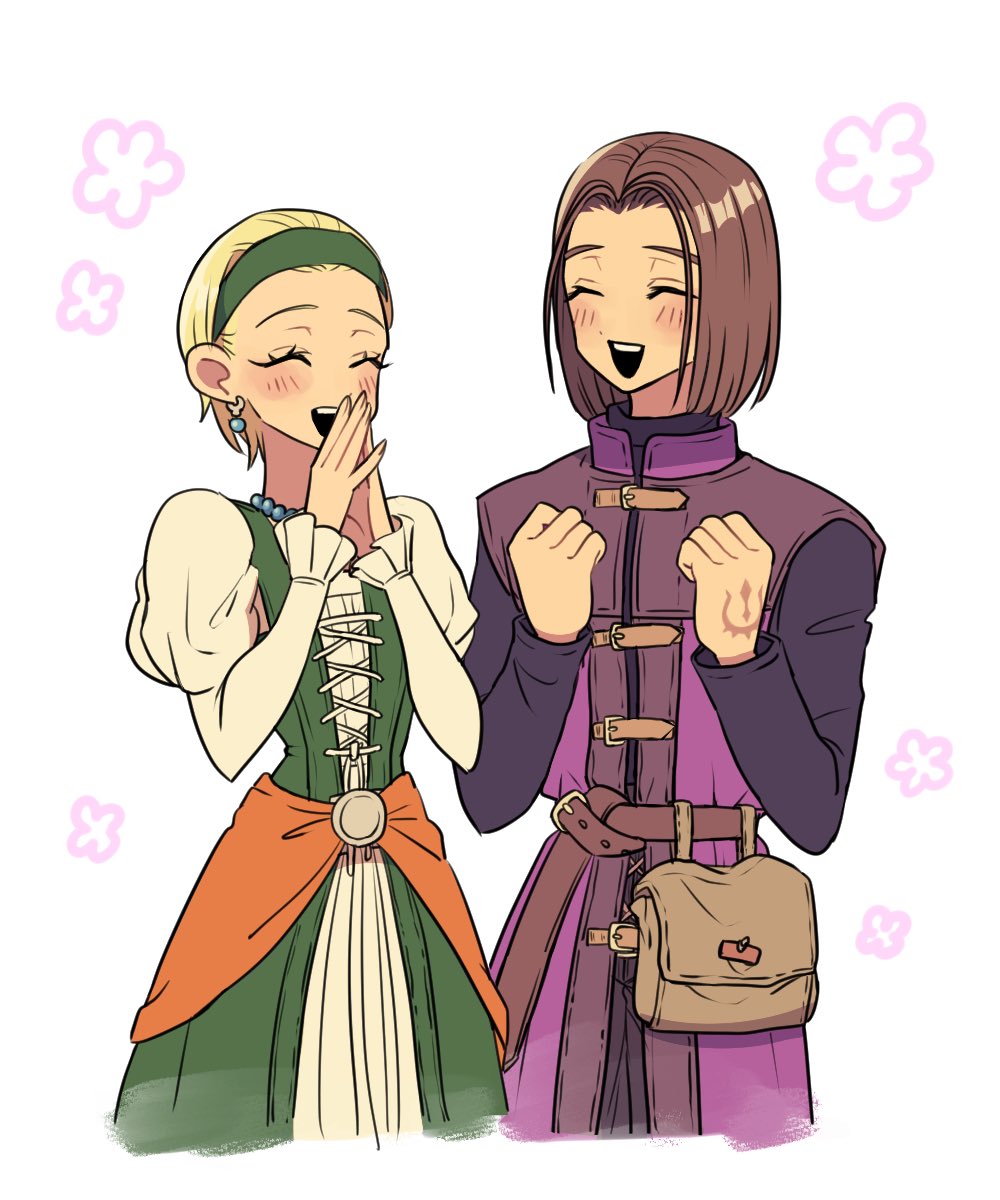 dq_yukiyuki's tweet image. DQ11
イレブンとセーニャ