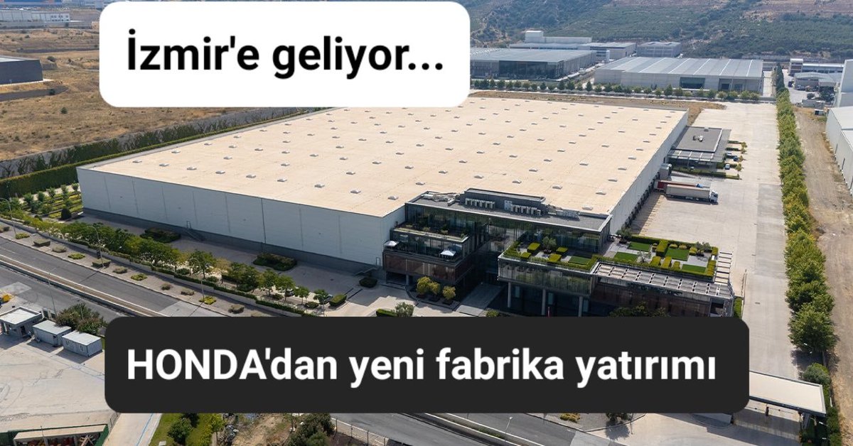 📍Honda, İzmir Aliağa’da fabrika açıyor.  
📍760 Milyon TL’lik yatırım ile 100 bin adetlik motosiklet üretimi hedeflenecek. 
📍100 bin metrekare alanda, 2026 yılında başlayacak üretim için 300 kişilik istihdam sağlanacak. 
#Honda <a href="/HondaMotorTR/">Honda Motosiklet TR</a> <a href="/HondaTR/">Honda Türkiye</a>