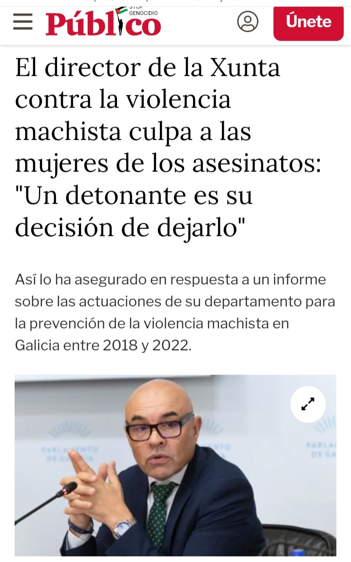 Y éste es de los mejorcitos que tenían en el PP gallego para colocarlo como "Director de la Xunta contra la violencia machista".

Hay que joderse...🤦‍♂️👇