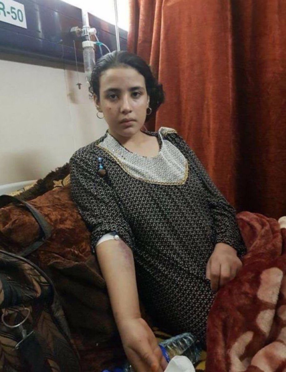 Shaahd was 17 years old and she was kidnapped by lSlS.
She died due to rape and torture by lSlS.

A Yazidi girl died from sexual violence and rape, simply because she was Yazidi.