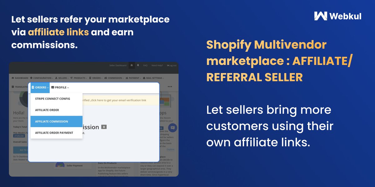 webkul's tweet image. Turn your sellers into marketers on @Shopify !
✅ Unique referral links
✅ Earn commission on every sale
✅ Performance tracking
Boost growth with zero  spend
👉 Learn more: webkul.com/blog/affiliate…

#AffiliateMarketing #ShopifyApps #WebkulMultivendor #ReferralProgram #SellerTools