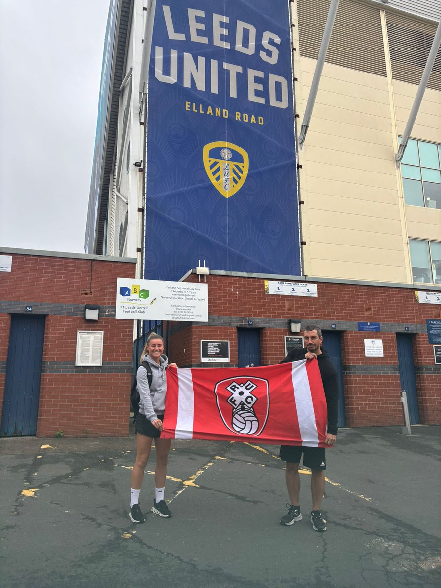 AcademyRUFC's tweet photo. FUNDRAISING | We are off and underway from @EllandRoad to raise funds for 9-12s trip to Begium. Next stop @BarnsleyFC ⚽️

https://t.co/673eq9KE5V

https://t.co/TNSrNMP3Ic

#rufc #ForeverTogetherForeverProud https://t.co/rDP9pxgAmD