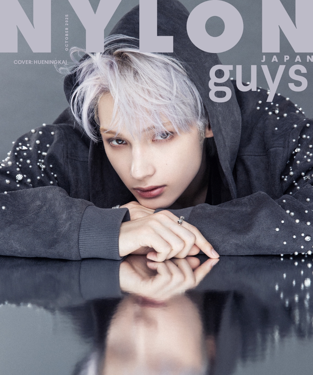 MEN&#39;S FOLIO Singapore ヒュニンカイ表紙 TXT Hueningkai (TXT) - MEN's FOLIO Magazine (December 2022