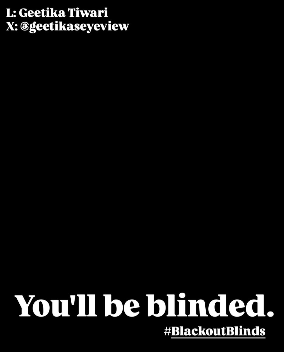 Creative poster for 
#BlackoutBlinds
<a href="/OneMinuteBriefs/">One Minute Briefs ⏱️</a>