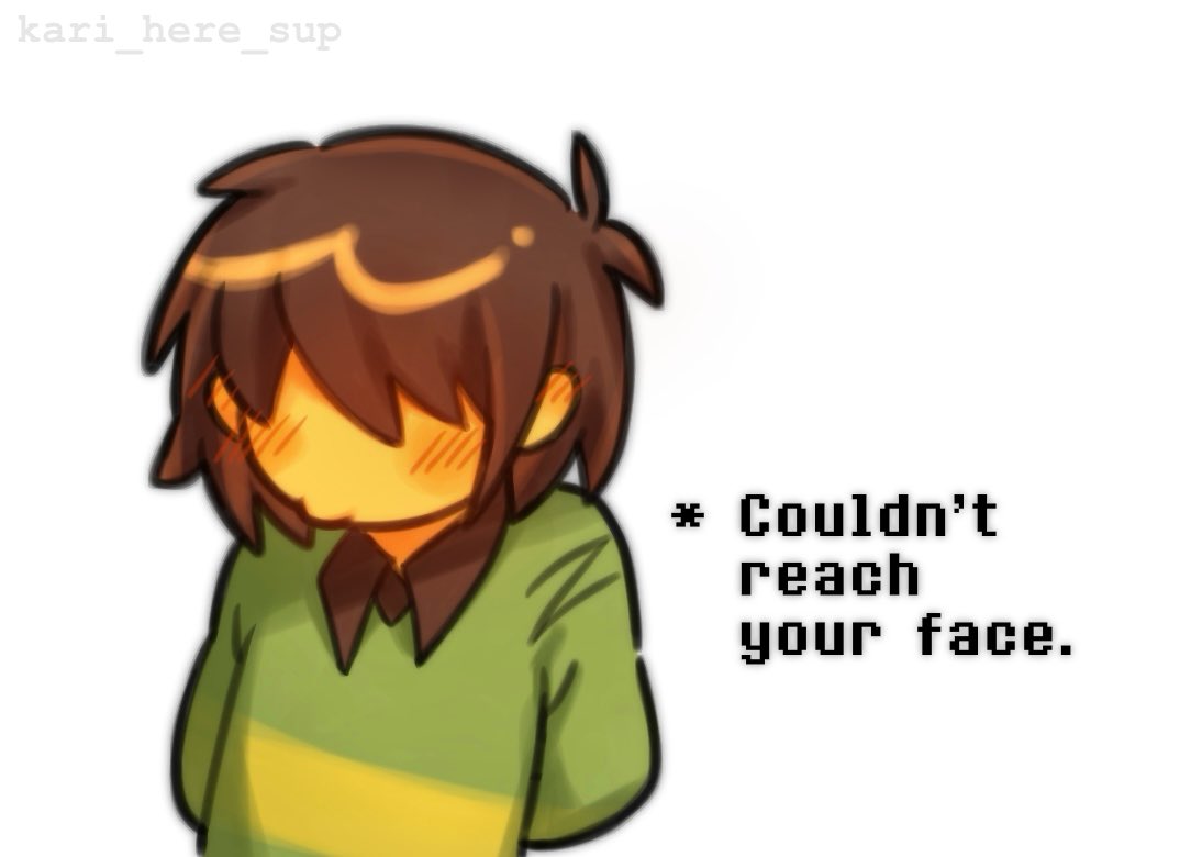 lmao kris you shorty
(2/4) (some bonus in the comment)

#krusie #kris #susie #deltarune