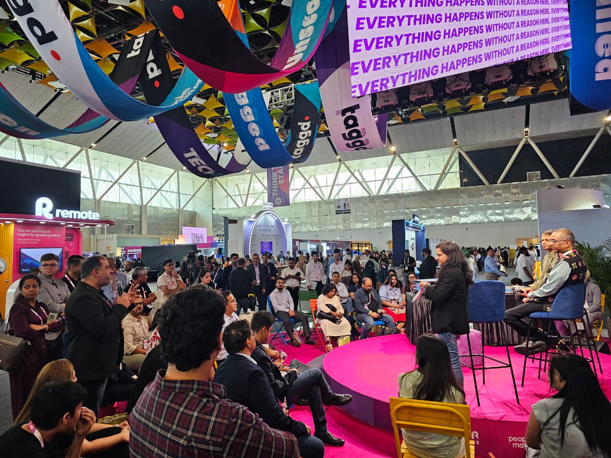 What does it take to build for a billion dreams? At Day 2 of TechHR India 2025, we got a glimpse into that answer and it was nothing short of extraordinary.
 
TechHR India 2025 | Yashobhoomi, Delhi
Powered by Taggd

#TechHRIN #FutureOfHiring #TaggdTalentLab #Employment #Hiring