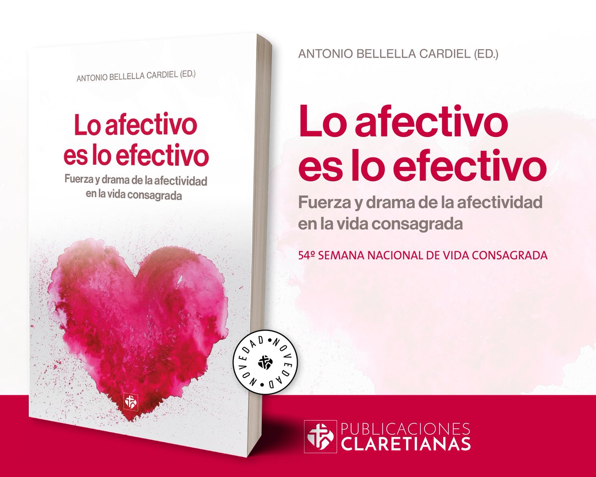 🆕 Se está produciendo un cambio antropológico de indudable calado: se privatizan los afectos, se secularizan los vínculos, se niega toda racionalidad a lo amoroso. ¿También en la #vidaconsagrada?

📕💗 'Lo afectivo es lo efectivo'. <a href="/ITVR_ERA/">ITVR</a> 
🛒publicacionesclaretianas.com/catalog/lo-afe…