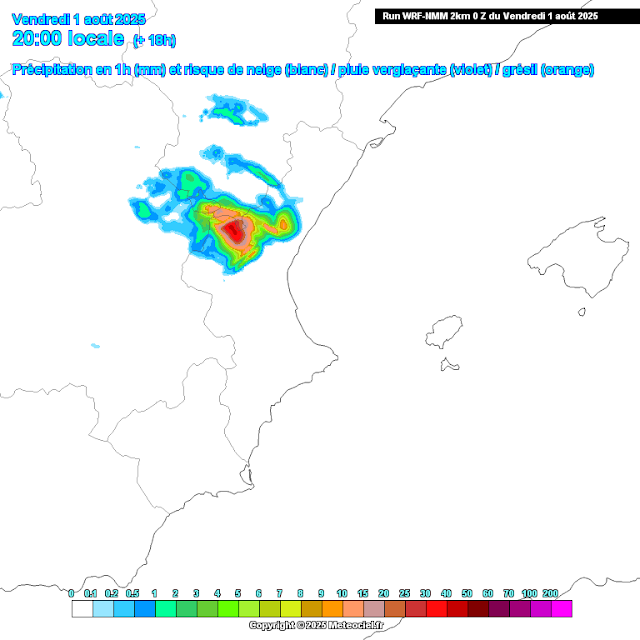 Nueva entrada en el blog privado metvlc.blogspot.com para Unidades de Bomberos Forestales de GVA de la provincia de Valencia. 

Hoy tarde de fuerte inestabilidad atmosférica en toda la provincia con posibilidad de tormentas muy desarrolladas en Los Serranos.