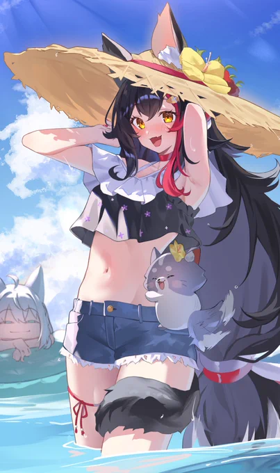 サマーミオしゃ #みおーん絵