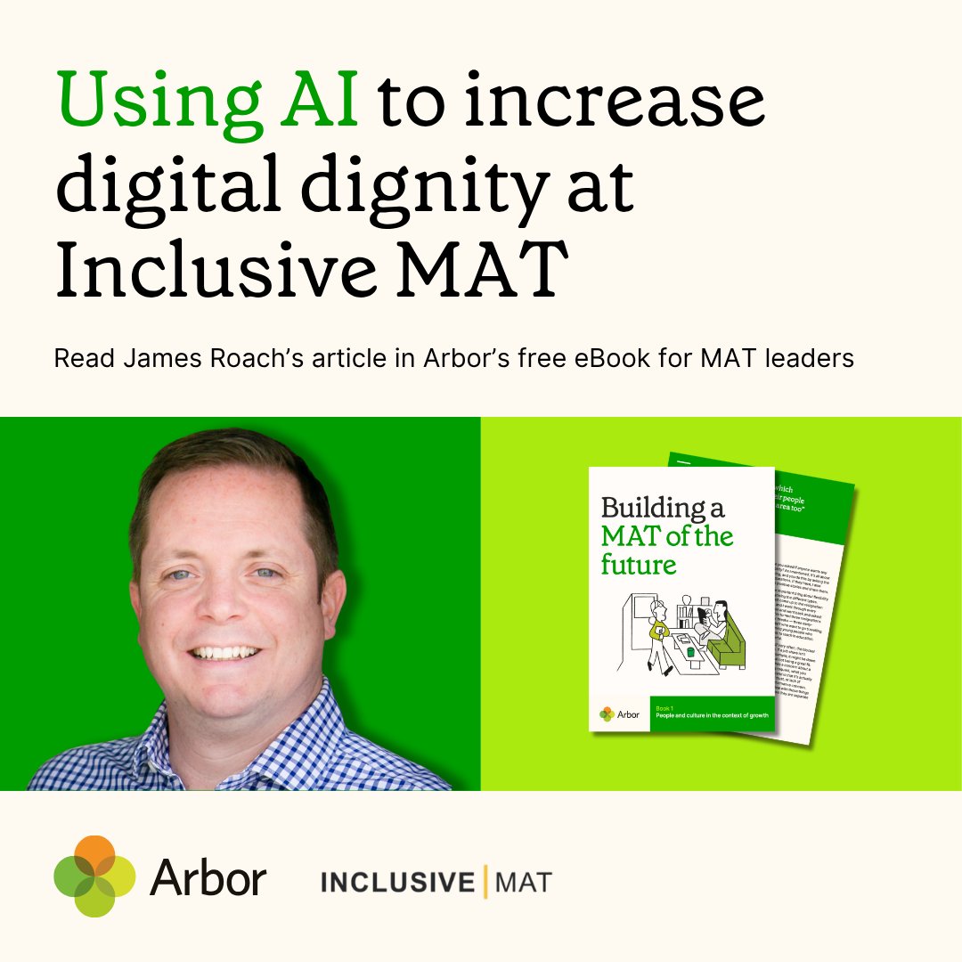 Arbor Education (@arboredu) on Twitter photo At <a href="/inclusiveMAT/">Inclusive Multi Academy Trust</a>, CEO James Roach and his team are using AI as more than just a time-saver - it’s a bridge to inclusion, accessibility, and better communication across 62 languages and diverse communities.
Read James’ full article: hubs.li/Q03yrj4Y0
<a href="/CEOInclusiveMAT/">James Roach</a> At <a href="/inclusiveMAT/">Inclusive Multi Academy Trust</a>, CEO James Roach and his team are using AI as more than just a time-saver - it’s a bridge to inclusion, accessibility, and better communication across 62 languages and diverse communities.
Read James’ full article: hubs.li/Q03yrj4Y0
<a href="/CEOInclusiveMAT/">James Roach</a>