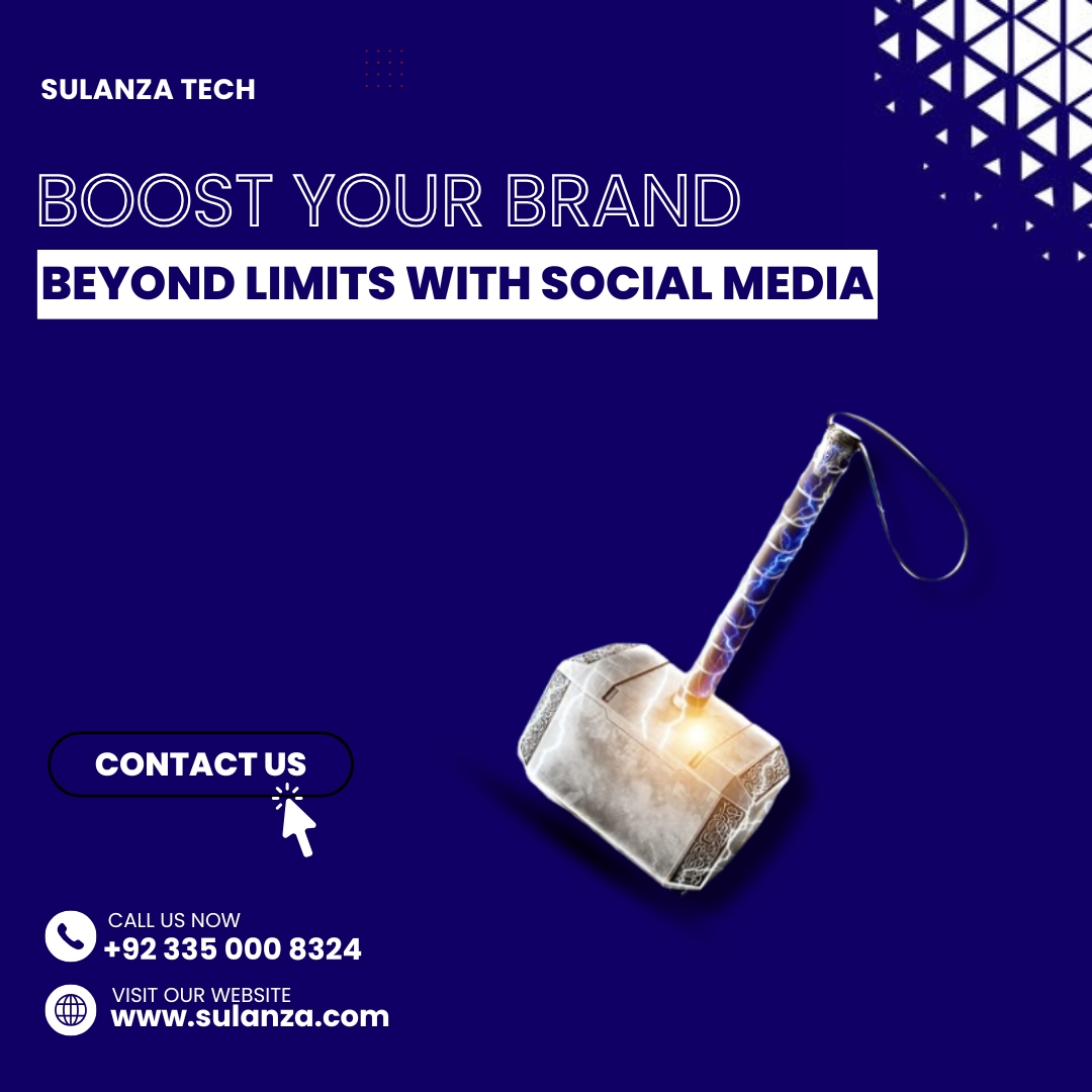 SulanzaTech's tweet image. Boost your brand beyond limits with the power of social media! At Sulanza Tech, we turn clicks into connections and followers into loyal customers. Let your brand rise above the noise.

#BoostYourBrand #SulanzaTech #SocialMediaPower #DigitalGrowth #BeyondLimits