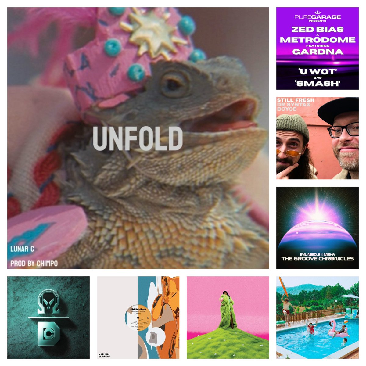 Barney_McCarthy's tweet image. Tunes of the week: I’m Your Lover (Only) @porij_, Unfold @LunarCFT, Cotton Candy Blvd @IndiaShawn x @iamluckydaye, Still The Same @RufigeKru (#SpecialRequest Remix), Still Fresh @drsyntaxraps, Inglewood @itsmeneedle, U WOT @Zed_Bias, You Got Me Runnin’ @KIDSUBLIME 🎶