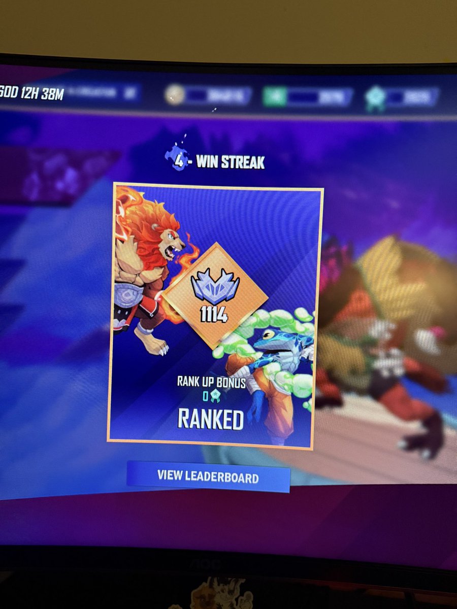 I sat down and read some The Inner Game of Tennis and proceeded to lock in and FINALLY get somewhere with Rivals 2. Went from 921 to 1114. Super happy with myself. Forsbros I’m doing it 😭