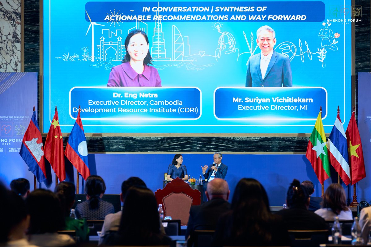 Cambodia Development Resource Institute (CDRI) tweet media