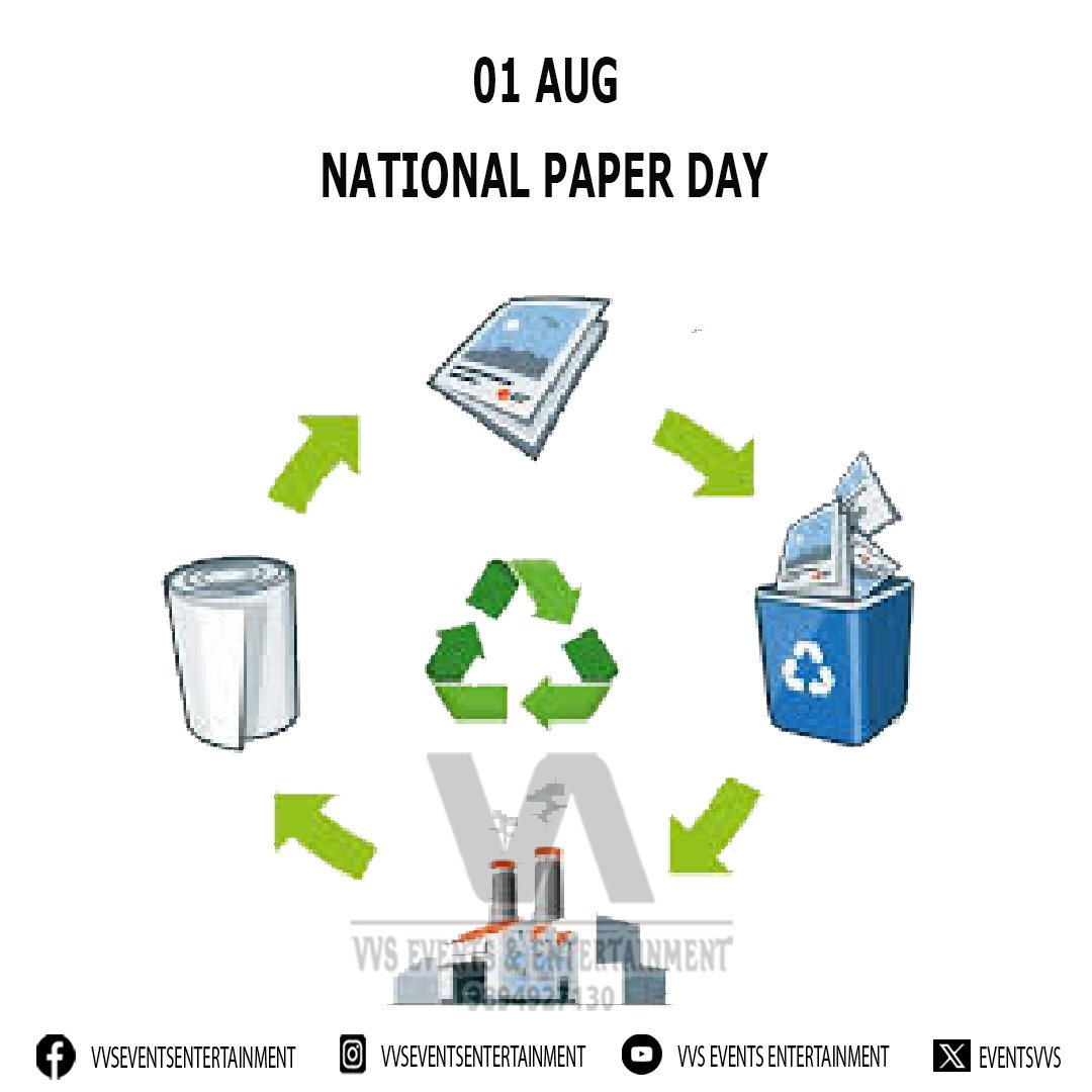 EventsVvs's tweet image. National Paper Day

#NationalPaperDay
#NationalPaperDay2025
#PaperDay
#PaperDay2025
#IndianNationalPaperDay
#IndianNationalPaperDay2025
#IndianPaperDay
#IndianPaperDay2025
#Paper

facebook.com/VVSEventsEnter…
instagram.com/VVSEventsEnter…
youtube.com/@VVSEventsEnte…