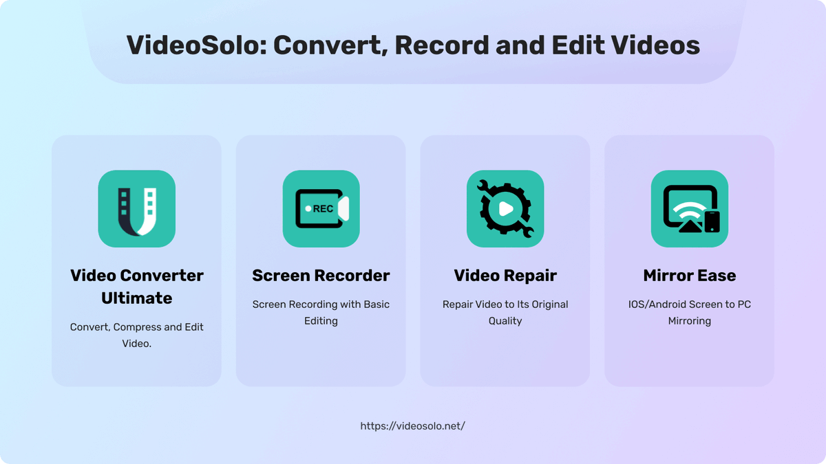 videosolosoft's tweet photo. Happy New Month🙌
Convert, record and edit videos with the best quality! VideoSolo won't disappoint you.🤩
#convertvideo #screenrecorder @videosolosoft @X https://t.co/OeUerP4ZXr