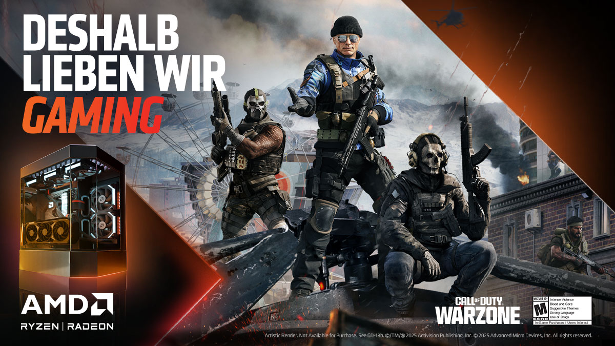 Steig ins Spiel ein und macht dich bereit für ein Spielerlebnis, das so fesselnd ist, dass die Grenzen verschwimmen. Mit den <a href="/AMD_Deutschland/">AMD Deutschland</a> Ryzen™ 9000 Series Prozessoren hast du alles, was du brauchst, um der Held jedes Abenteuers zu sein. mindfactory.de/Highlights/AMD…