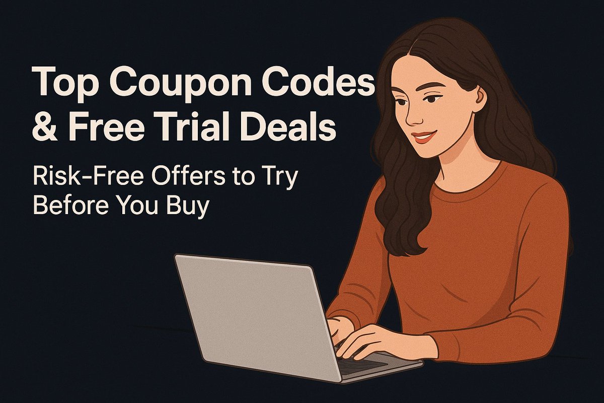 Top Coupon Codes &amp; Free Trial Deals: Risk-Free Offers to Try Before You Buy 
medium.com/p/top-coupon-c…
