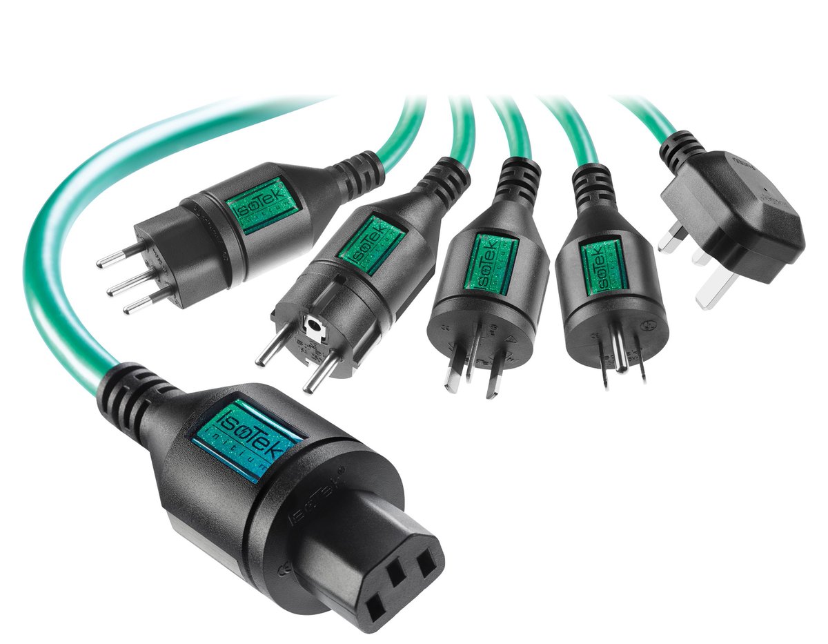 “IsoTek’s EVO3 Initium is now our allrounder default mains cable choice, and comes highly recommended as a result.“ - (HiFi+ UK)

EVO3 Initium, 1,5m - available with UK, Schuko (EU), US, AU &amp; CH connectors.

Product page ▶▶ isoteksystems.com/products/evo3-… ◀◀