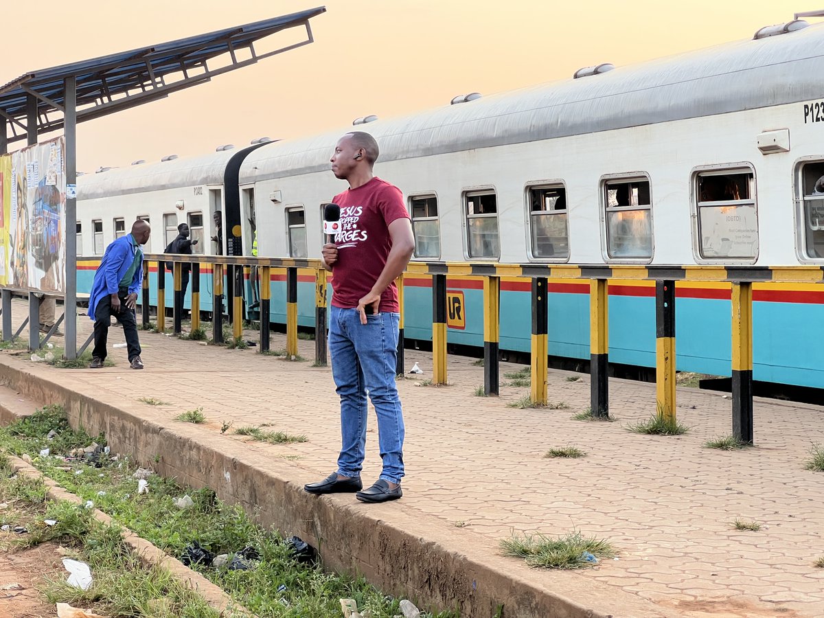 TUMWEBAZE GODFREY (@godfreysalttv) on Twitter photo "Spotted Uganda’s train at Namboole! People are boarding it to Kampala to beat the Jinja Road traffic—affordable and efficient. Big thanks to the Ugandan government for reviving our rail transport. <a href="/MoWT_Uganda/">Ministry of Works & Transport</a> <a href="/GovUganda/">Government of Uganda</a> <a href="/GCICUganda/">Government Citizen Interaction Centre</a> <a href="/KagutaMuseveni/">Yoweri K Museveni</a> <a href="/mkainerugaba/">Muhoozi Kainerugaba</a> "Spotted Uganda’s train at Namboole! People are boarding it to Kampala to beat the Jinja Road traffic—affordable and efficient. Big thanks to the Ugandan government for reviving our rail transport. <a href="/MoWT_Uganda/">Ministry of Works & Transport</a> <a href="/GovUganda/">Government of Uganda</a> <a href="/GCICUganda/">Government Citizen Interaction Centre</a> <a href="/KagutaMuseveni/">Yoweri K Museveni</a> <a href="/mkainerugaba/">Muhoozi Kainerugaba</a>