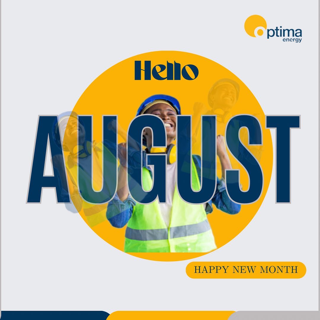 Welcome to AUGUST💛

Step into August with gratitude, growth and good energy.

#optimaenergyresourcesltd
#downstreamsoilandgas
#August2025
