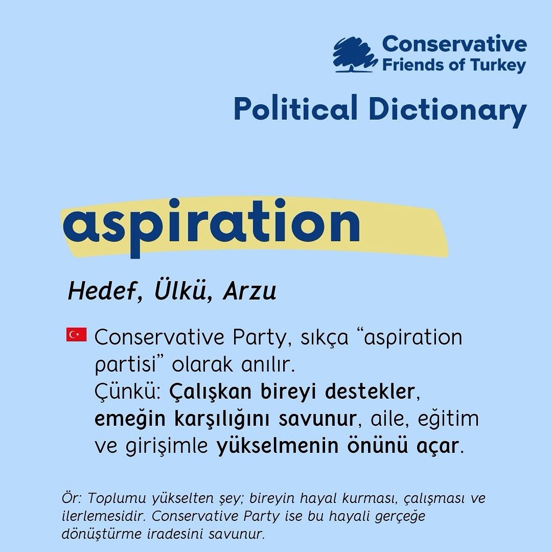 CFTurkey Political Dictionary entry of the week: #Aspiration ✨