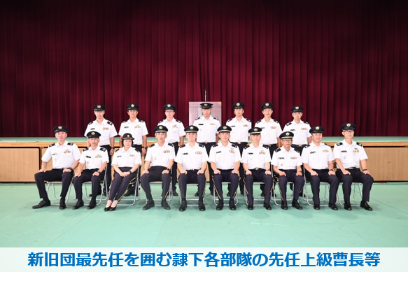 第1高射特科団 は、団最先任上級曹長交代に伴う離着任行事を行いまし