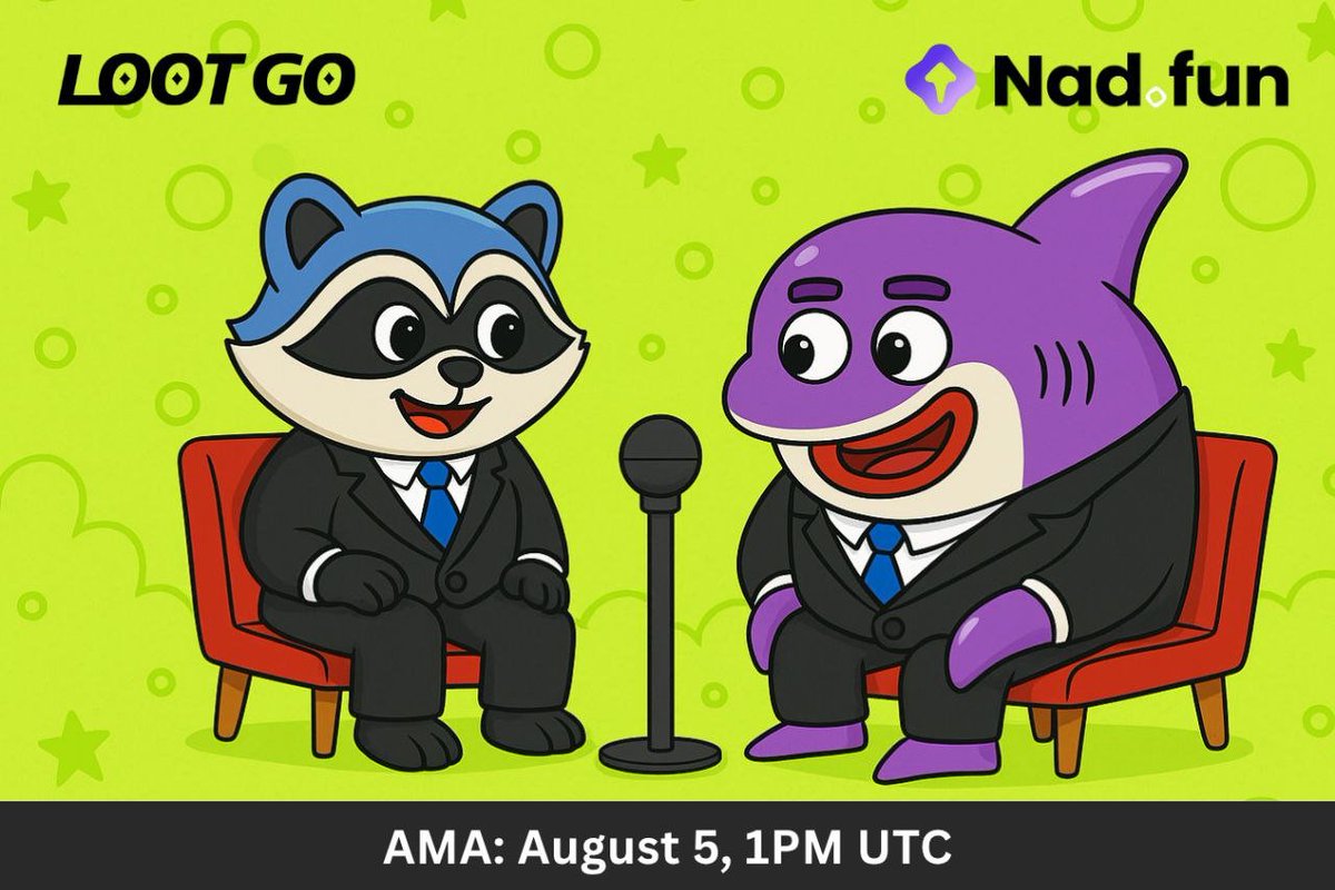 See what we're cooking with <a href="/naddotfun/">Nad.fun</a> at our next Twitter Space !

Tune in this Tuesday at 1PM UTC - don't miss it 👀
