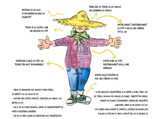 🎇 Aquesta nit pel Correfoc i el Sostre de foc de #FestaMajorVNG recorda:

🕶️👖 Porta roba adient i protegeix cara i ulls
⛔️ Evita portar cotxet infantil
📍Protegeix casa teva o el teu comerç si està en el recorregut.

ℹ️Tots els consells i recomanacions: vilanova.cat/consells_corre…