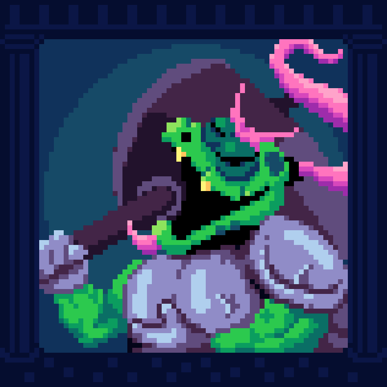 Denis_Bernalte's tweet photo. A pixelart illustration of Gerson | Hammer of Justice #oldturtle
#deltarune #deltarunechapter4 #gerson #pixelart #illustration #fanart #gamefanart #deltarunegerson #deltarunefanart https://t.co/91fv6wMpYE