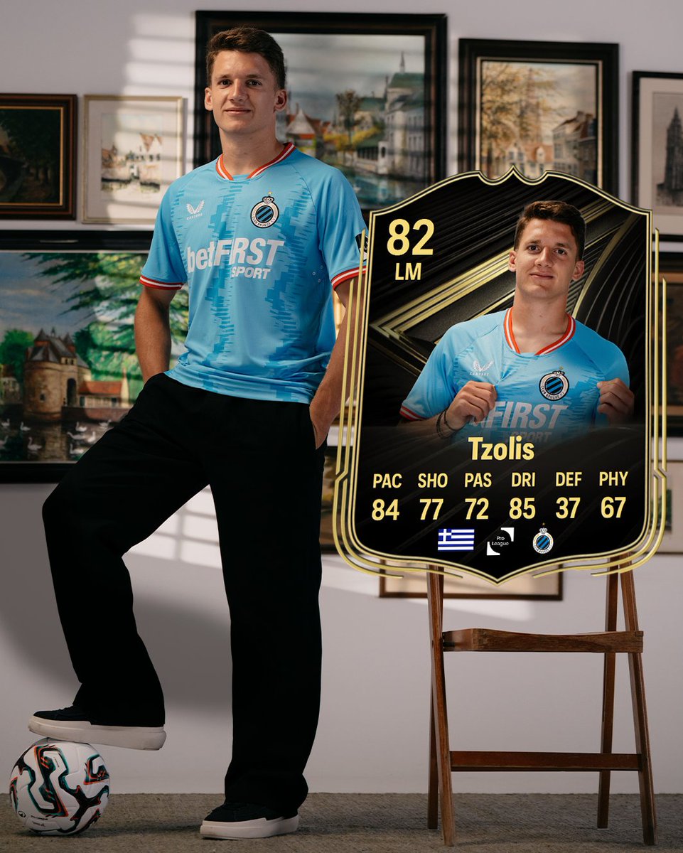 Time to shine in a brand new kit. ✨

Will Christos achieve a #TOTW performance in this shirt this season? 😍💭