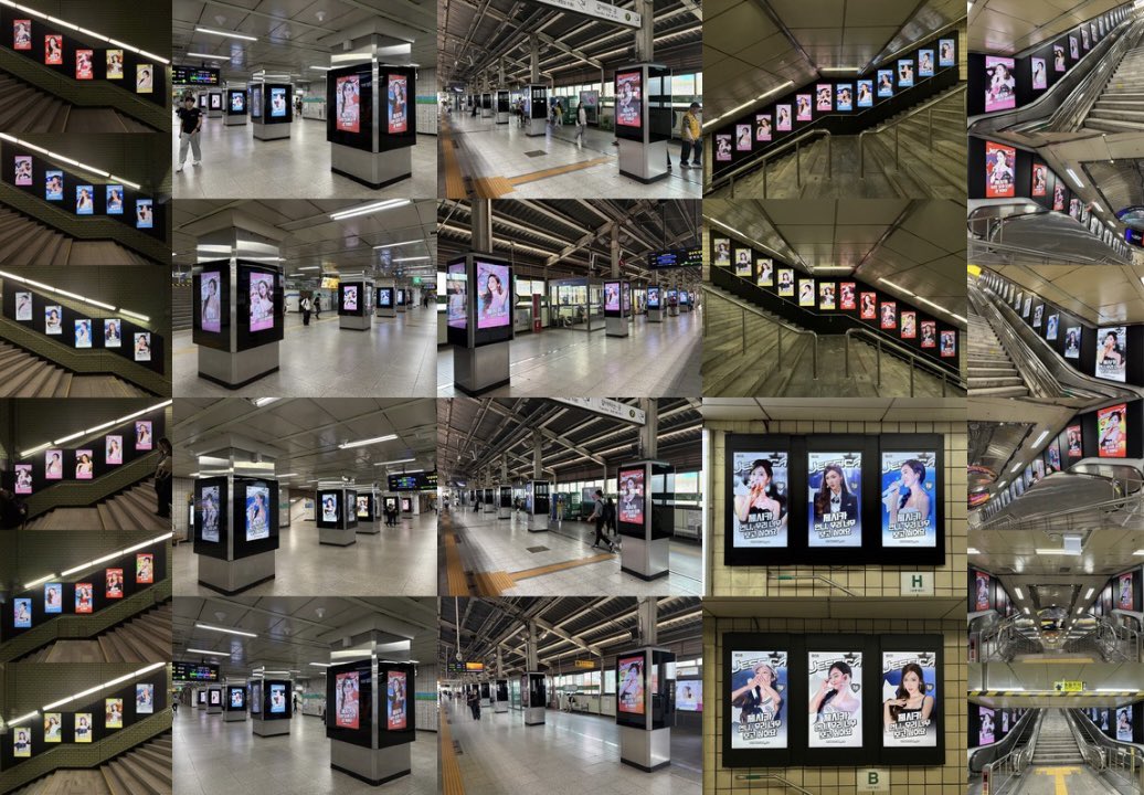Jessica Jung's 18th debut anniversary project by FIREFLIES_418

Period: 2025.8.1–8.15
Freq: 15s/time, 180+ times/day
• Seoul Subway Line 2
Sinchon: 30 screens
Jamsil: 30 screens
Sadang: 40 screens
Konkuk Univ: 28 screens
• Seoul Subway Line 4
Myeongdong: 32 screens

Total: 160
