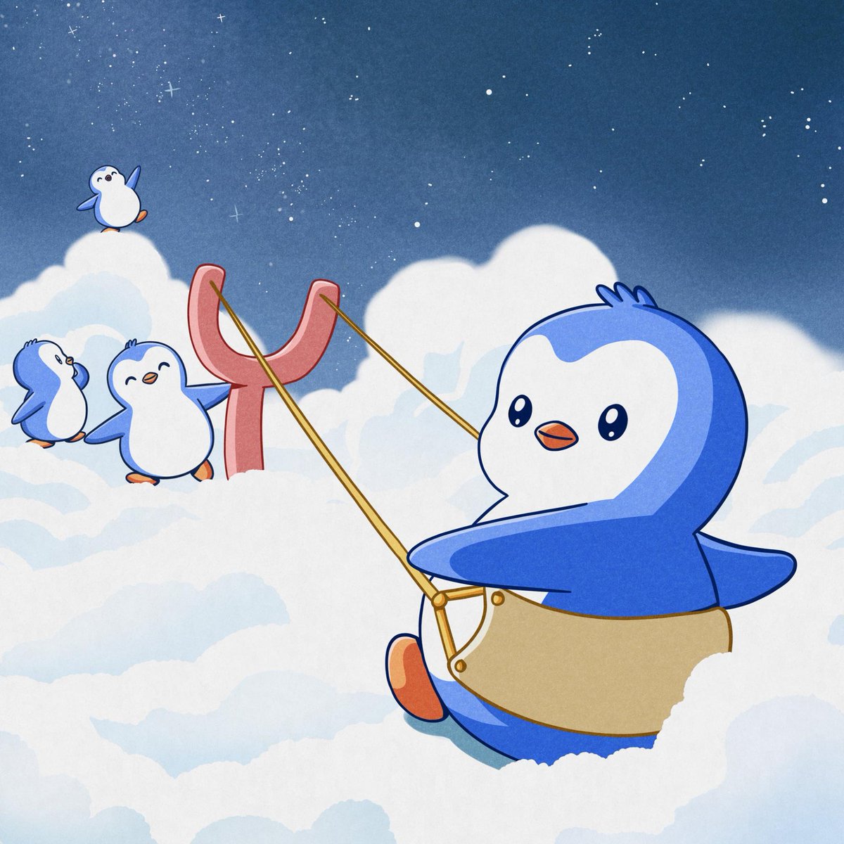 parinkumar3's tweet image. Pengu is king