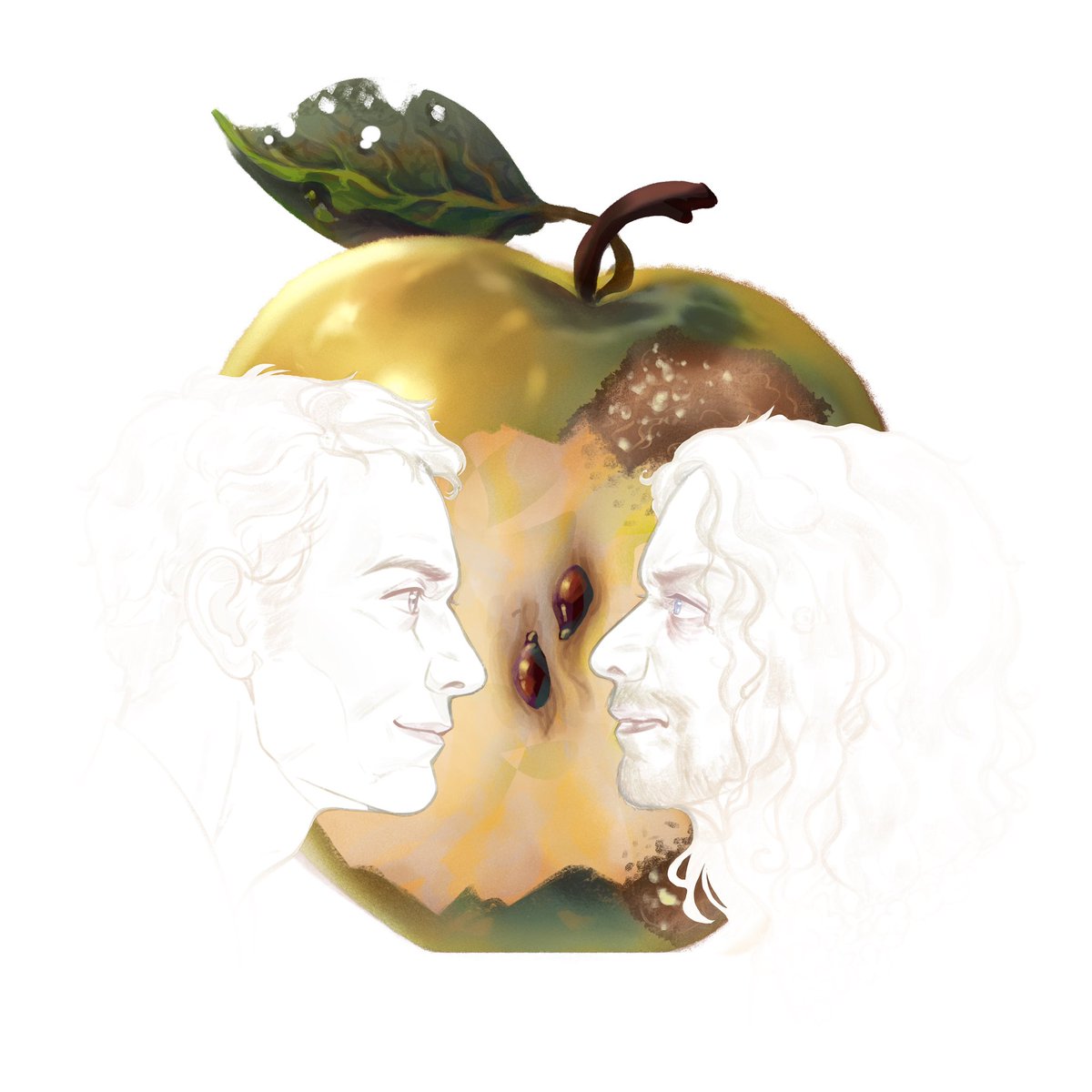 KateK_s_c_o's tweet photo. Apple trend part 2. Sadly, this two are rotten
#cherik #xmen #xmendofp #appletrend https://t.co/TFLWA0YoCp