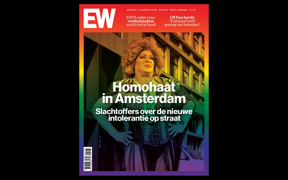 Om 11.30u ben ik te gast bij <a href="/Sven_op_1/">Sven op 1</a> @nporadio1 om te praten met Fidan Ekiz over geweld tegen lhbt'ers in A'dam en over vrijheid en verdraagzaamheid in Nederland.

Dit vanwege mijn coververhaal van komende week, zo dadelijk al online op ewmagazine.nl <a href="/ewmagazinenl/">EW</a>.