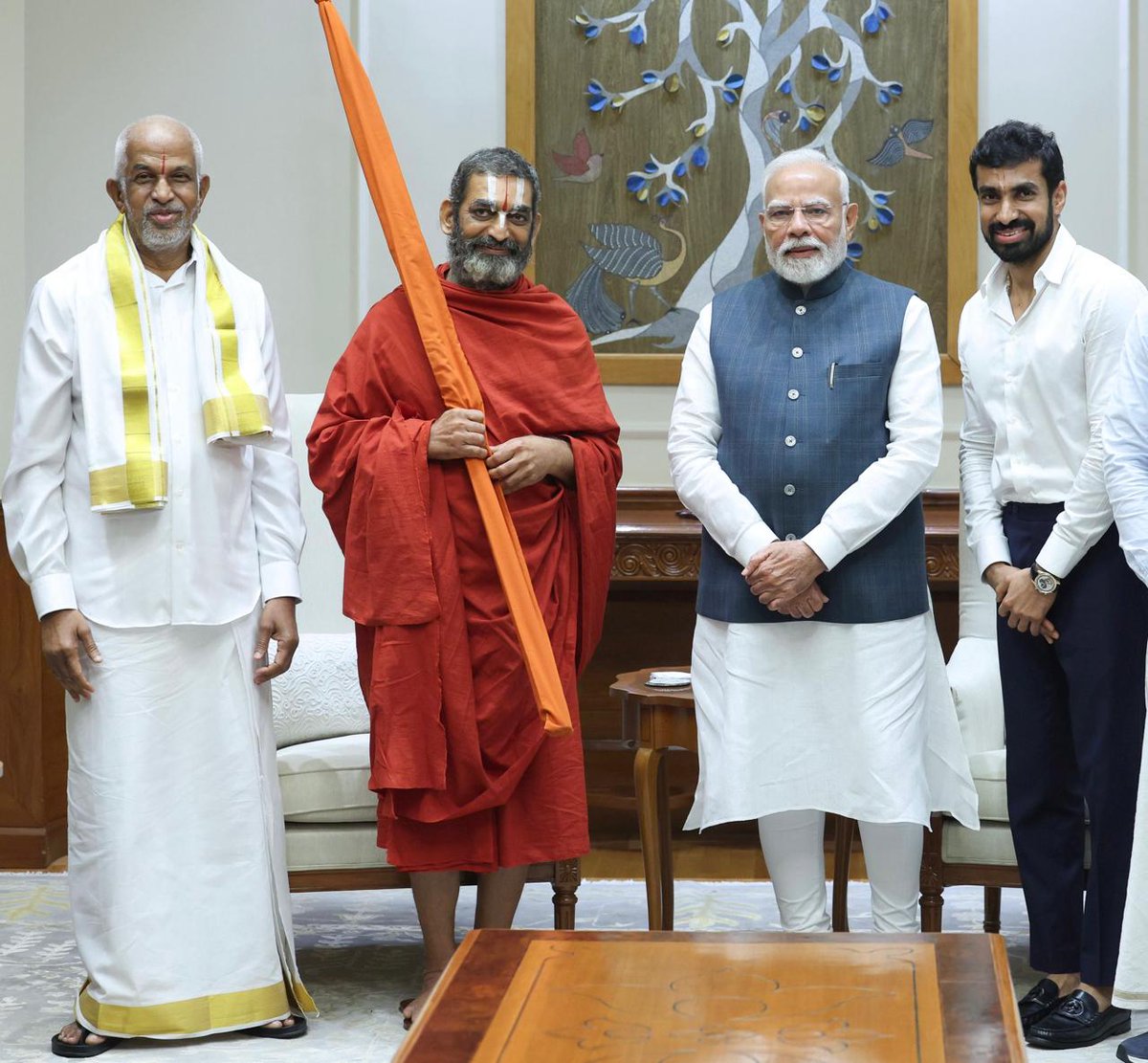 The meeting reflected mutual admiration and a strong alignment of national goals between PM Modi and Ramu Rao #RamuRaoJupally