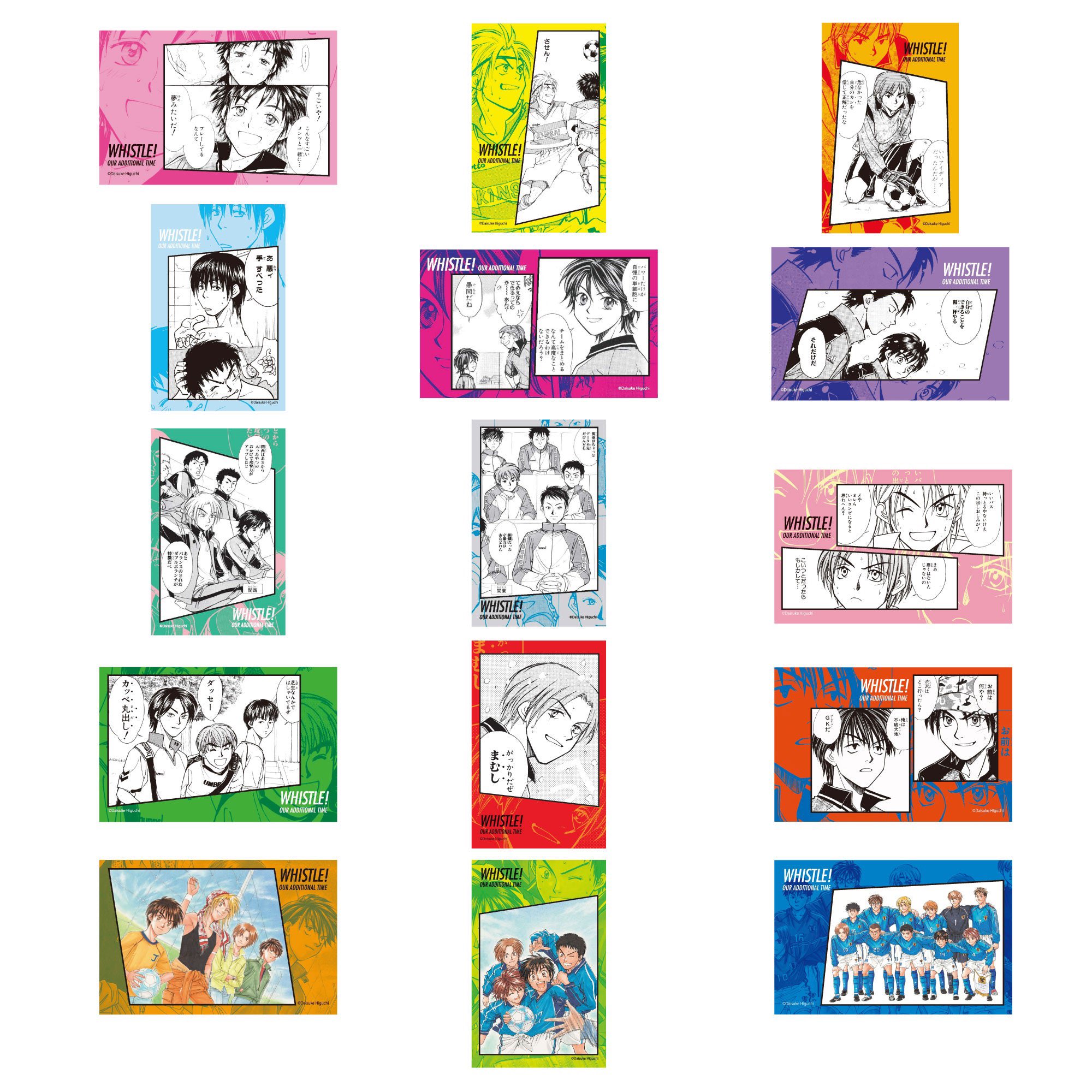 ホイッスル まとめ売り グッズ ホイッスル！作品25周年記念企画展｜トレーディング缶バッジ B